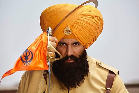 Actor Akshay Kumar in 'Kesari'