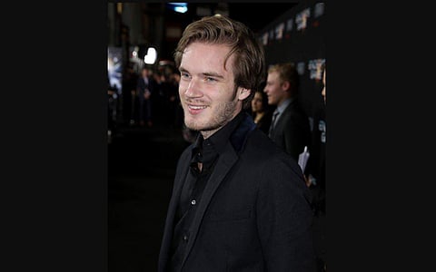 YouTube's most-watched blogger PewDiePie (Photo | AP)