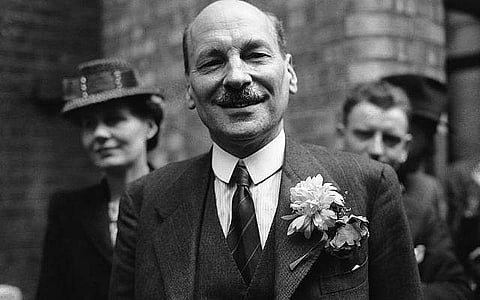 Then British PM Clement Attlee (Photo | AP)
