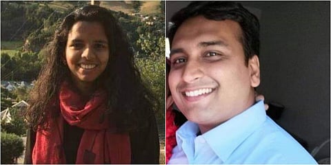 Anshi Karippakulam (L) and Faraz Ahsan (R) | (Photos | Facebook, Twitter)