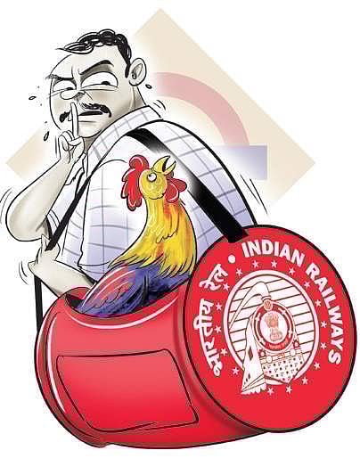 Despite checks, roosters still transported in passenger coaches