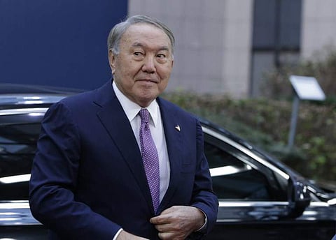 Nursultan Nazarbayev. (File Photo | AFP)