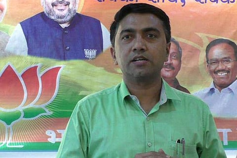 Goa legislative assembly speaker Pramod Sawant (Photo | PTI)