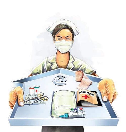 Diagnostic centres in Vijayawada throw norms to the winds