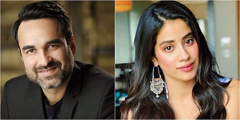 Pankaj Tripathi and Janhvi Kapoor (Photos | File)