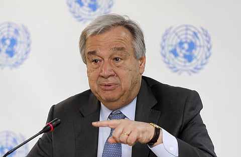 UN chief Antonio Guterres (Photo | AP)