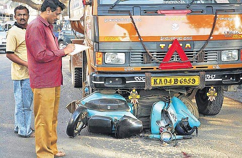 According to a traffic official, rash driving is frequently seen on Outer Ring Road, particularly around Silk Board