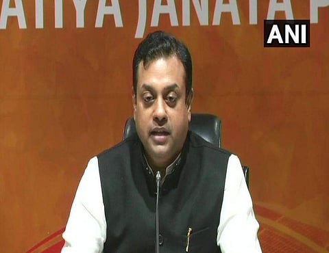 BJP spokesperson Sambit Patra. (Photo | ANI)