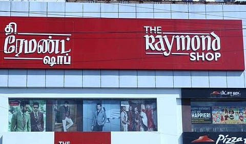 A Raymond shop is shown in Chennai. (Photo| Facebook/ Raymond Chennai)
