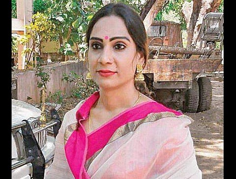 Tamanna, the transgender woman who filed nomination from Mangalagiri | EXPRESS