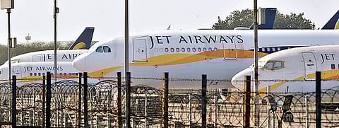 Jet Airways flights at Delhi airport. (File Photo | Shekhar Yadav, EPS)