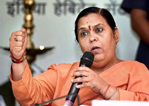 Union Minister Uma Bharti (File Photo | PTI)