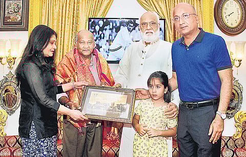 The pre-launch of Alvin Kallicharan’s book was held on Monday  Debadatta Mallick