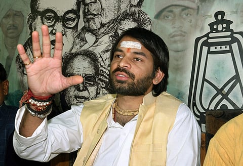 Rashtriya Janata Dal MLA Tej Pratap Yadav. (Photo | PTI)