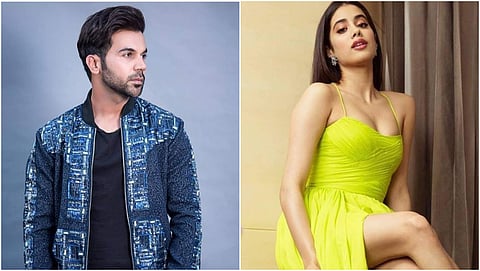 Rajkummar Rao and Janhvi Kapoor. (Photo | FB)