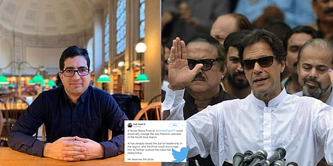 Shah Faesal says Imran Khan deserves Nobel Peace Prize. (Photo | Twitter)