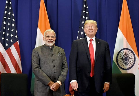 PM Narendra Modi and US President Donald Trump (File Photo | PTI)