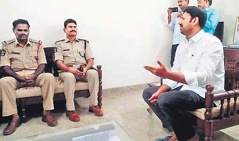 Avinash Reddy under house arrest in Kadapa | Express