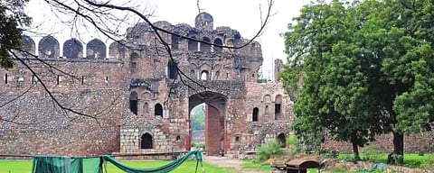 Sher Shah Suri’s gate in ruins