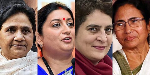 BSP chief Mayawati, union minister Smriti Irani, Congress general secretary Priyanka Gandhi Vadra and West Bengal CM Mamata Banerjee are among the several women leaders who have survived sexism in politics. (Photo| File)