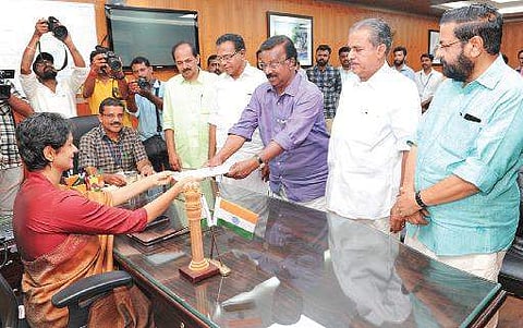 CPI candidate in Thiruvananthapuram constituency C Divakaran. |Vincent Pulickal  