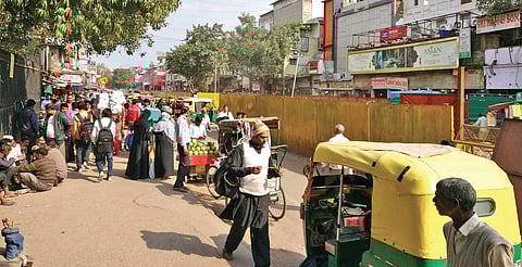The redevelopment of Chandni Chowk started after much delay due to various issues. Recently, experts moved court against the redevelopment project | PARVEZ SULTAN