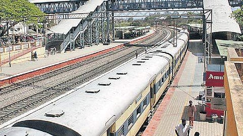 Image of a Railway Station.