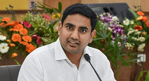 Andhra Pradesh IT Minister Nara Lokesh (File | PTI)