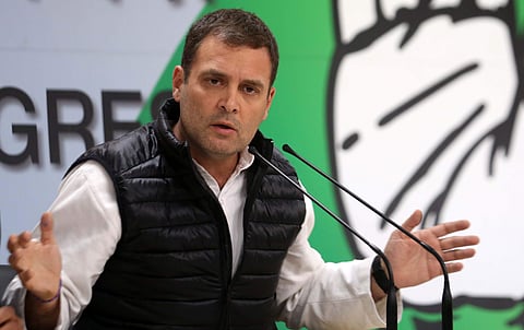 Congress chief Rahul Gandhi (File | EPS)