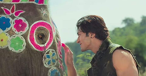 Vidyut Jammwal in Junglee. (YouTube screengrab)