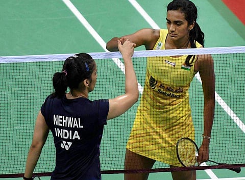 Saina Nehwal and PV Sindhu (File Photo | PTI)