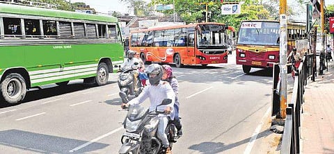 The busy Thevara Junction  (Photo | A Sanesh/EPS)