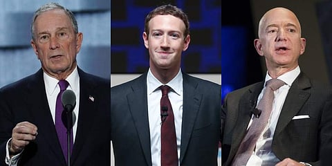 Check out the Forbes list of top 10 richest people of 2019. (File | AP)