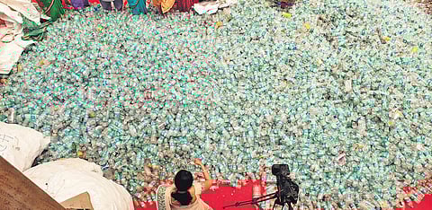 For representational purposes (Plastic bottles | File / EPS)