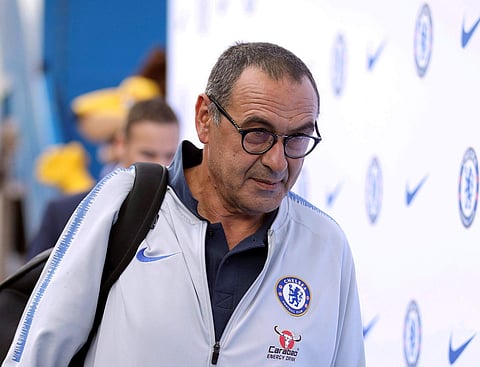 Chelsea manager Maurizio Sarri. | (File | AP)