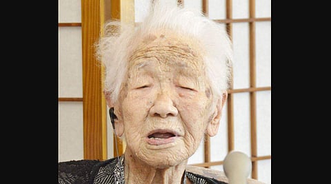 The 116-year-old Japanese woman who loves playing the board game Othello is being honored as the world’s oldest living person by Guinness World Records. (Photo | AP)