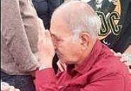 The elderly person  who was injured