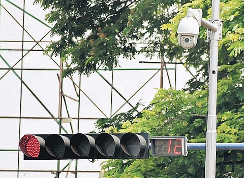 Even if 30 per cent of a person’s face caught on camera matches with that of a suspect, criminal or missing person, an alarm goes off in the control room