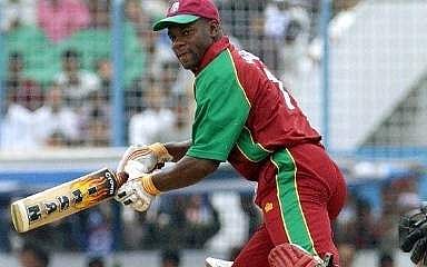 Ridley Jacobs plays a shot. (Photo | AFP)