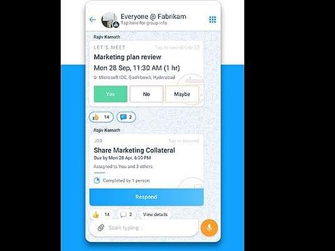 Microsoft Kaizala app