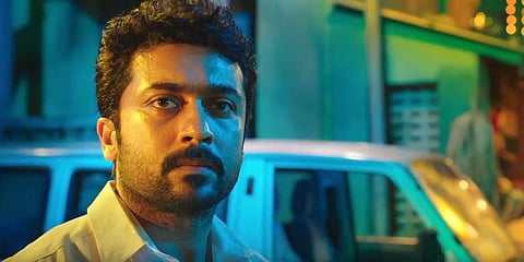 Suriya in NGK. (YouTube screengrab)