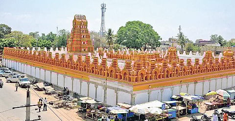 The Sree Chamarajeshwara Swamy Temple is a landmark in Chamarajanagar constituency and is famous as all political rallies begin from the temple| Udayshankar S