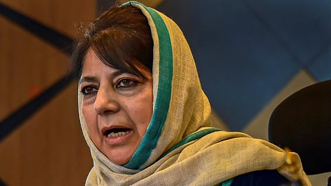 Ex-Jammu and Kashmir CM Mehbooba (File Photo | PTI)