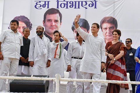 Rahul, Priyanka attack Modi for betraying people, failing to fulfil promises