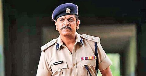 Shivarajkumar in 'Rustum'.