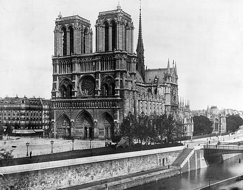 FILE - This 1911, file photo shows the Notre Dame Cathedral, on the island called Ile de la Cite in Paris. (Photo| AP)