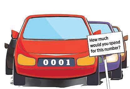 As crorepatis pick fancy vehicle registration numbers, RTA makes Rs 30 lakh in a day