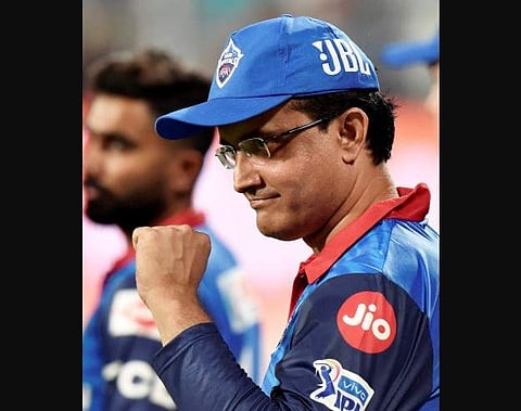 Delhi Capitals' advisor Sourav Ganguly. (Photo | PTI)