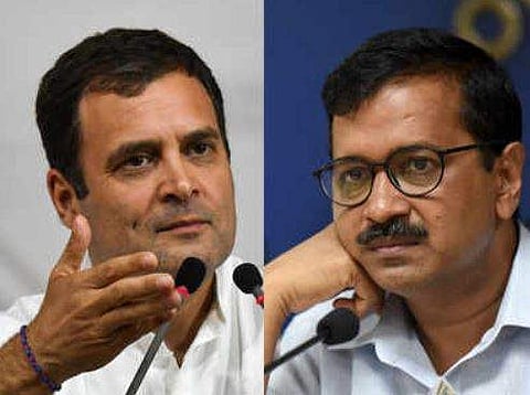 Rahul Gandhi and Arvind Kejriwal. 
