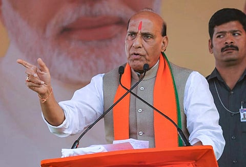 Union Home Minister Rajnath Singh (File photo | PTI)